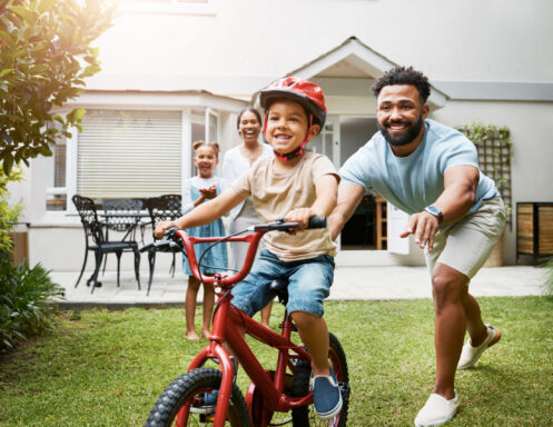 Dad and Child playing after receiving parenting counseling at Sonny Counseling in Maryland and Texas